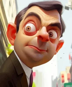 Mr Bean Diamond Painting