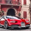 Red Bugatti Diamond Painting