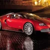 Red Bugatti Veyron Diamond Painting