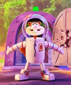 Sandy Cheeks Diamond Painting