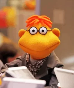 Scooter Muppet Character Diamond Painting