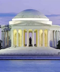 Thomas Jefferson Memorial Diamond Painting