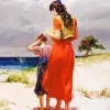 Beach Walk Pino Daeni Diamond Painting