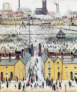 Britain at Play By LS Lowry Diamond Painting