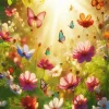 Butterfly Garden Diamond Painting