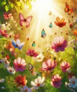 Butterfly Garden Diamond Painting