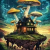 Fantasy Cabin Diamond Painting