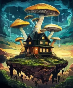Fantasy Cabin Diamond Painting