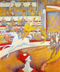 The Circus George Seurat Diamond Painting