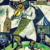 The Violinist Chagall Marc Diamond Painting