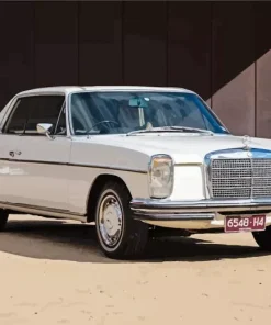 White C114 Mercedes Diamond Painting