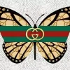 Butterfly Gucci Diamond Painting