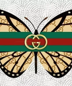 Butterfly Gucci Diamond Painting