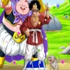 Buu And Mr Satan Diamond Painting