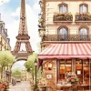 Coffee In Paris Diamond Painting