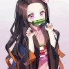 Cute Nezuko Art Diamond Painting