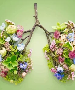 Flowering Lungs Diamond Painting