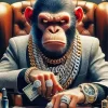 Gangster Monkey Diamond Painting