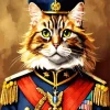 General Cat Diamond Painting