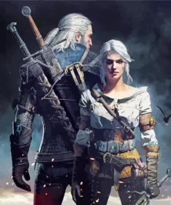 Geralt Ponytail Diamond Painting