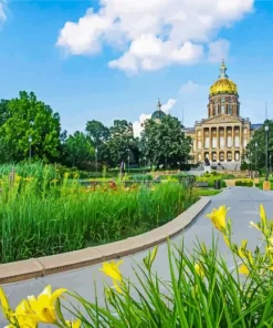 Iowa State Capitol Diamond Painting