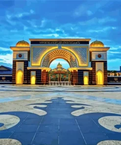 Istana Negara Malaysia Palace Diamond Painting