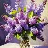 Lilac Flowers Art Diamond Painting
