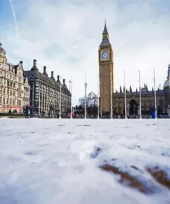 London Snow Diamond Painting
