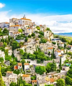 Luberon National Park Diamond Painting