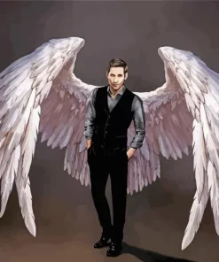 Lucifer Angel Wings Diamond Painting