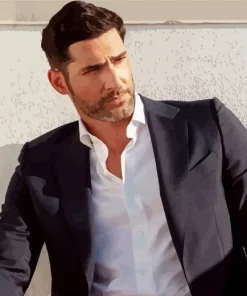 Lucifer Tom Ellis Diamond Painting