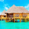 Maldive Huts Diamond Painting