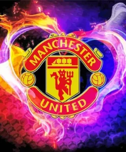 Man United Logo Diamond Painting