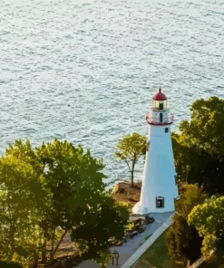 Marblehead Lighthouse Ohio Diamond Painting