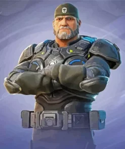 Marcus Fenix Diamond Painting