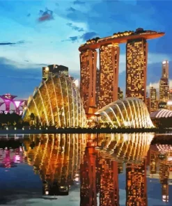 Marina Bay Sands Singapore Diamond Painting