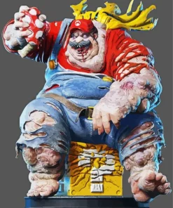 Mario Zombie Diamond Painting