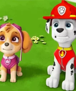 Marshall And Skye Diamond Painting