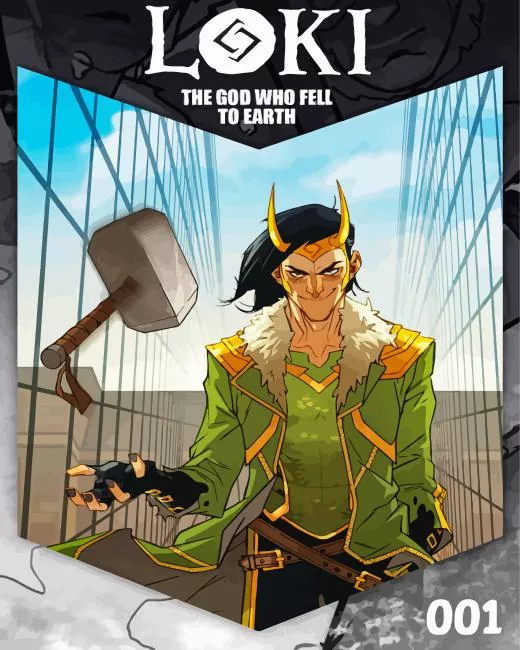 marvel loki laufeyson Diamond Dotz Marvel Loki Laufeyson Diamond Painting