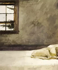Master Bedroom Andrew Wyeth Diamond Painting