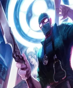 Shen League Of Legends Diamond Painting