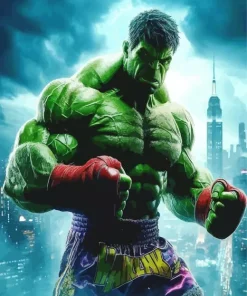 Super Hero Hulk Art Diamond Painting