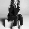 Black And White Camren Bicondova Diamond Painting