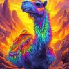 Colorful Camel Art Diamond Painting