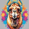 Dj Camel Face Diamond Painting