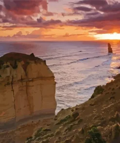Sunset Over Campbell National Park Diamond Painting