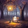 Aesthetic Cute Ghosts Diamond Painting