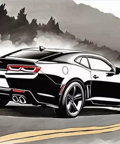 Camaro Car Art Diamond Painting