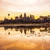 Cambodia Sunset Diamond Painting