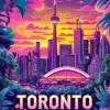 Canada Toronto Poster Diamond Painting